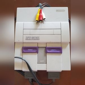 Super Nintendo from the 80's